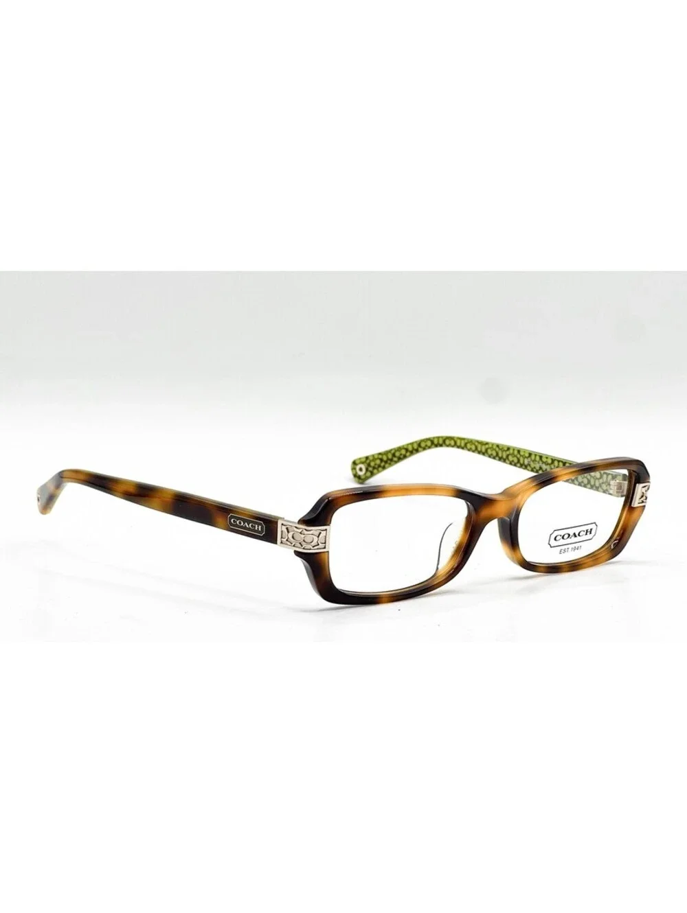 Coach HC 6005A 5031 Tortoise Square Authentic Eyeglass Frames 53-17